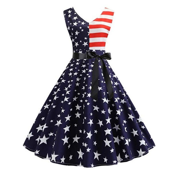 Dresses | Womens Vintage American Flag ...